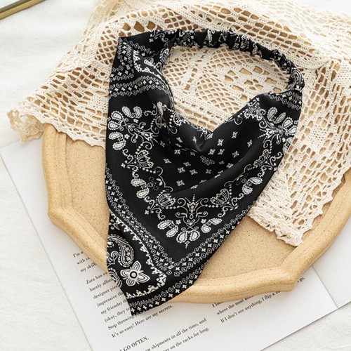 Bandana para la cabeza de mujer diademas bufanda para el cabello para mujer bufanda elástica banda para la cabeza> ~ - Imagen 4 de 25