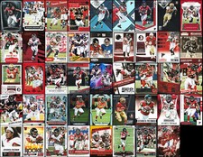 DEVONTA FREEMAN Football Card Lot of 44 Including RC Atlanta Falcons