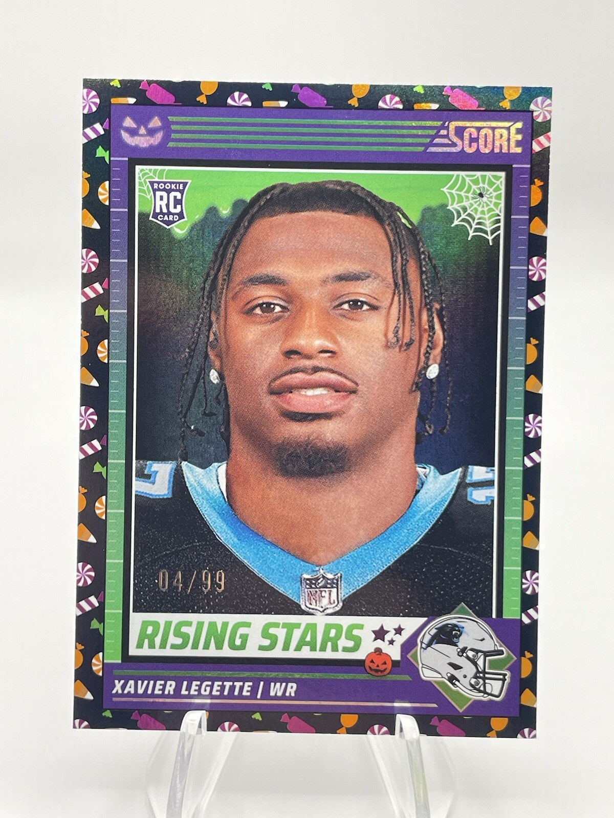 2024 Score-A-Treat Score # 49 XAVIER LEGETTE RC Star Trick Or Treat /99 SSP 🔥