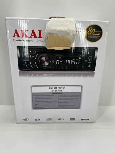 AKAI Car CD Player stereo remote control AK-CC208 S Untested Parts only - Bild 3 von 22