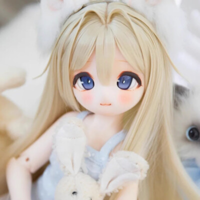 Sweetheart Girl 1/6 BJD Doll SD Resin Joint Face Makeup Eyes Bare Doll Xmas Gift