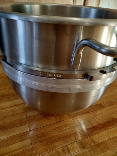 USA 30 Qt Quart Ciotola di Miscelazione in Acciaio Inox per Miscelatori Commerciali Hobart Panetteria - Foto 4 di 5