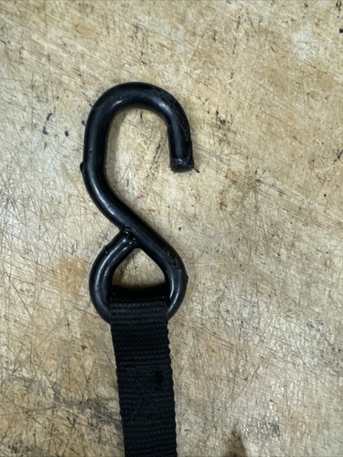 Black NEW HAVEN MOVING EQUIPMENT RATCHET STRAP working Load Limit 650 LBS - Picture 8 of 13