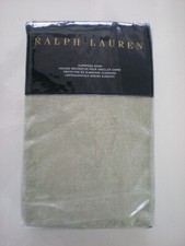 Ralph Lauren Cassie Sonya Euro Sham Celadon Linen Velvet Trim New In Package