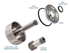 Sonnax 4R70E/W, 4R75E/W Smart-Tech Direct Clutch Drum & Shaft Kit 76656-01K