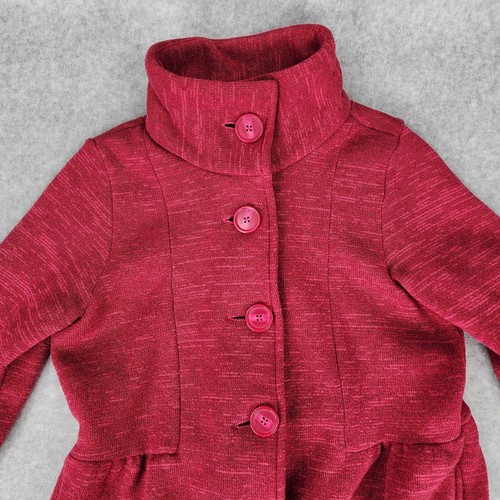 Patagonia Girls Coat Better Sweater Youth XL 14 Button Fleece Lined Jacket Long - Picture 4 of 13