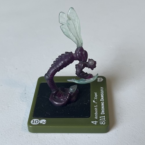Dreamblade Droning Damselfly Anvilborn Miniature 29/60 WotC 2007 Wizards - Picture 4 of 5