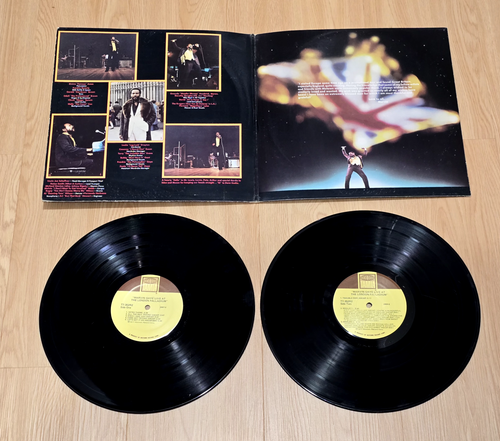Marvin Gaye Live London Palladium 2LPS Record Vinyl Cleaned & Tested Albums - Picture 2 of 6