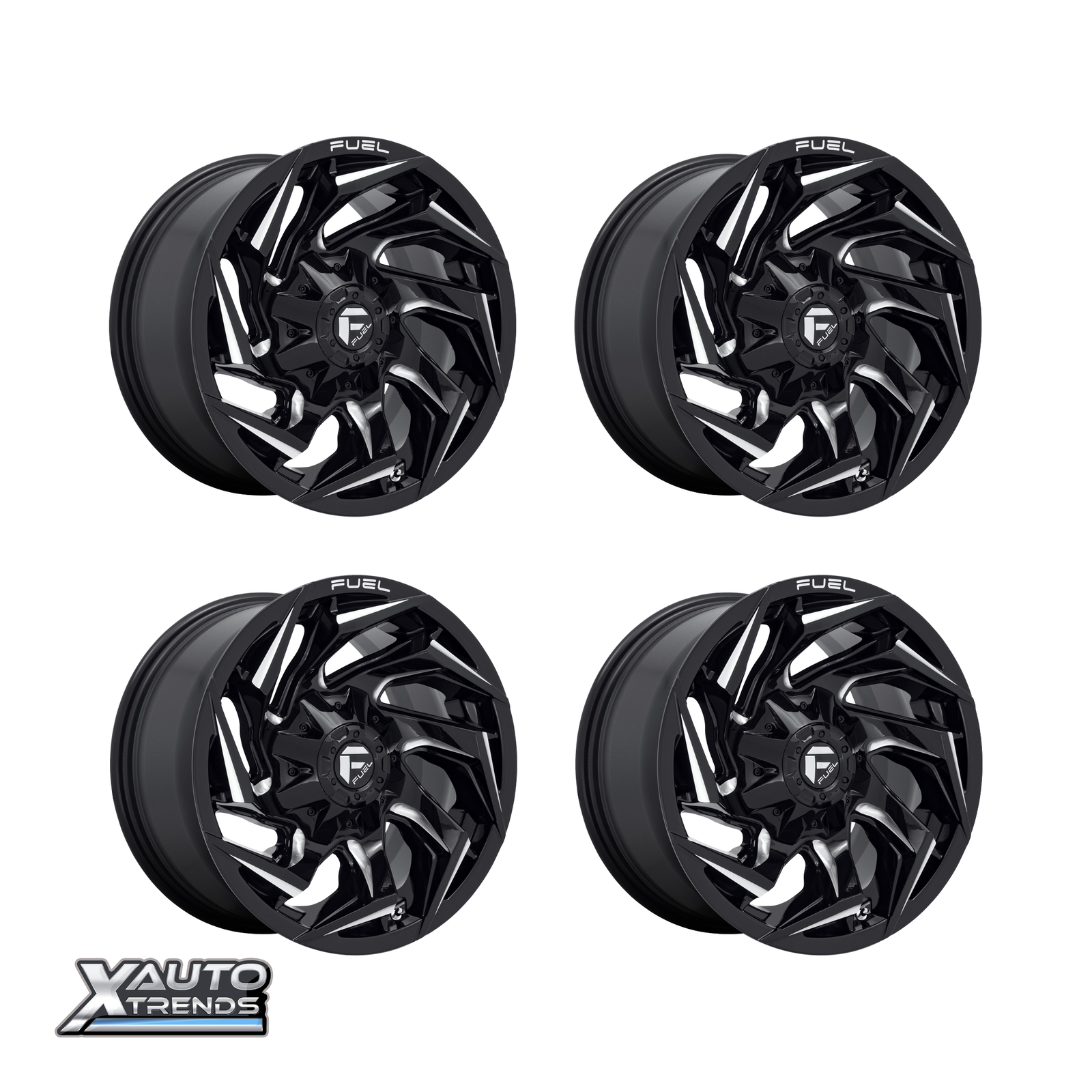 Fuel Off-Road D753 Reaction Gloss Black Milled 18X9 6X135/6X139.7 01mm ...