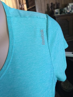 Reebok women's blue activewear shirt RN 
