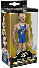 NBA GOLD Stephen Curry 5-Inch Vinyl Figure [Light Blue Uniform, Regular Version]