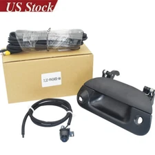 Rear View Backup Camera Kit w/ Wiring & Tailgate Handle For 97-07 Ford F150 F250