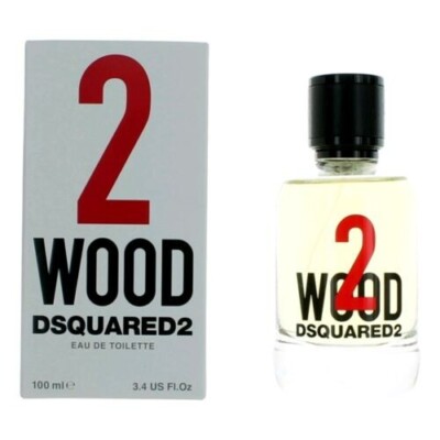2 Wood by Dsquared2, 3.4 oz EDT Spray for Unisex Eau De Toilette