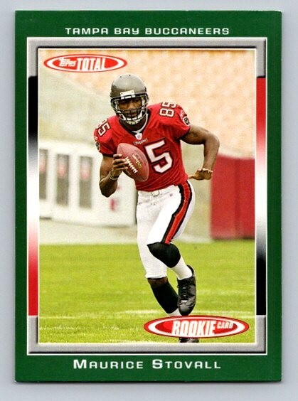 2006 Topps Total Maurice Stovall #502 Rookie RC Tampa Bay Buccaneers