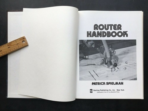 Router Handbook Hardcover Woodwork DIY Book by Patrick Spielman 1983 - Imagen 4 de 11