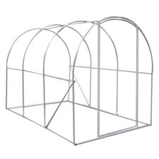 Frame Only 4m x 2m Poly Tunnel Polytunnel Polly Tunnel Greenhouse Green House