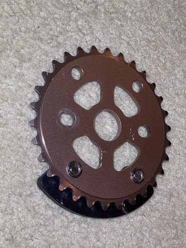Bronze Brown Industry BMX Sprocket 30 Tooth Aluminum Sprocket With Grind Guard - Picture 17 of 23