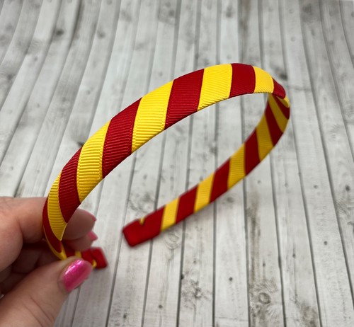 Red and Yellow Gold School Hair Accessories - Picture 43 of 59