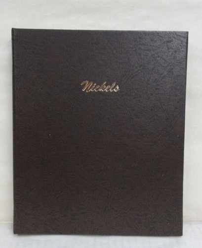 Dansco Coin Album #7117 Nickels Blank No Dates 4-Page Album