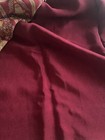 NWT 100% Silk Crepe Saree RITU KUMAR Style Black Red Floral Motif Diwali Pick 1 — photo 5