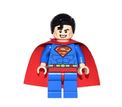 Lego Superman 10724 71236 Red Eyes on Reverse Dimensions Super