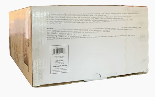 Night Owl Wireless 720p Pan/Tilt HD IP Security Camera, CAM-IPPT-HDW -NEW - Picture 10 of 10