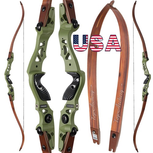 Archery 62" ILF Recurve Bow / ILF Limbs for Athletic/Competition/Hunting Target