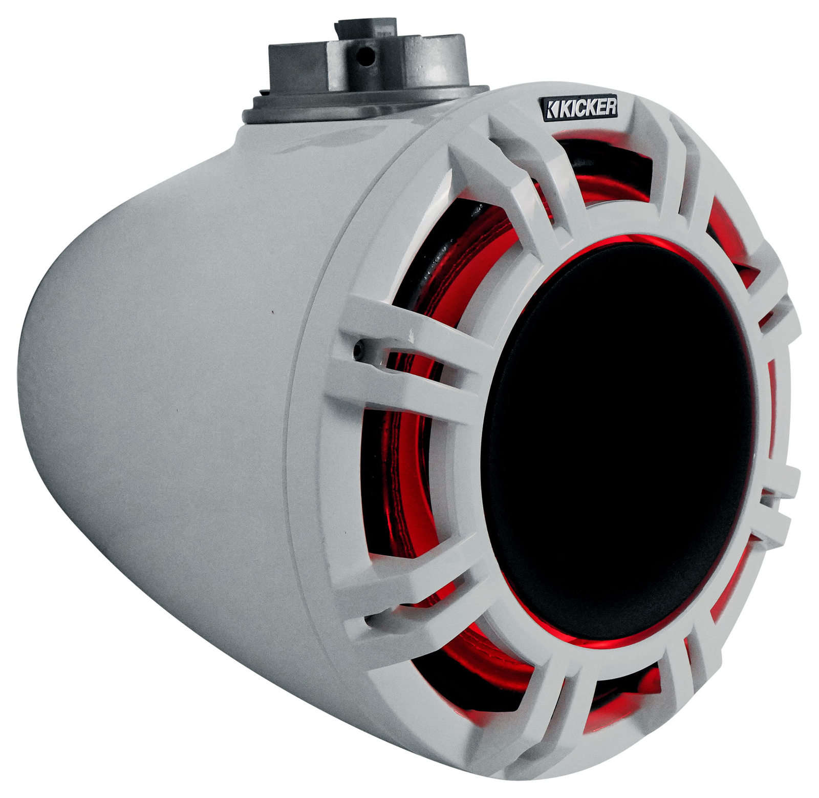 2 Колонки KICKER 47KMFC9W для 9 морских лодок с плоским креплением на башне 2-канальный усилитель