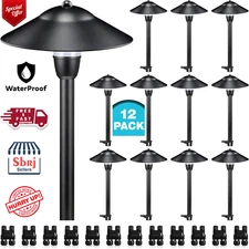 LED Low Voltage Landscape Lights 3W Cast-Aluminum Pathway Lights Low Voltage Pat