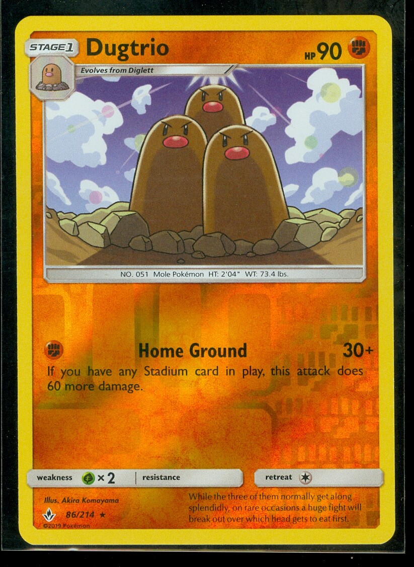 dugtrio pokemon card value Dugtrio · Base Set First Edition #19(Shadowless) main image 0