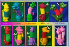 KINDER SURPRISE  Bellow figures Dragon gang 1991  #1662