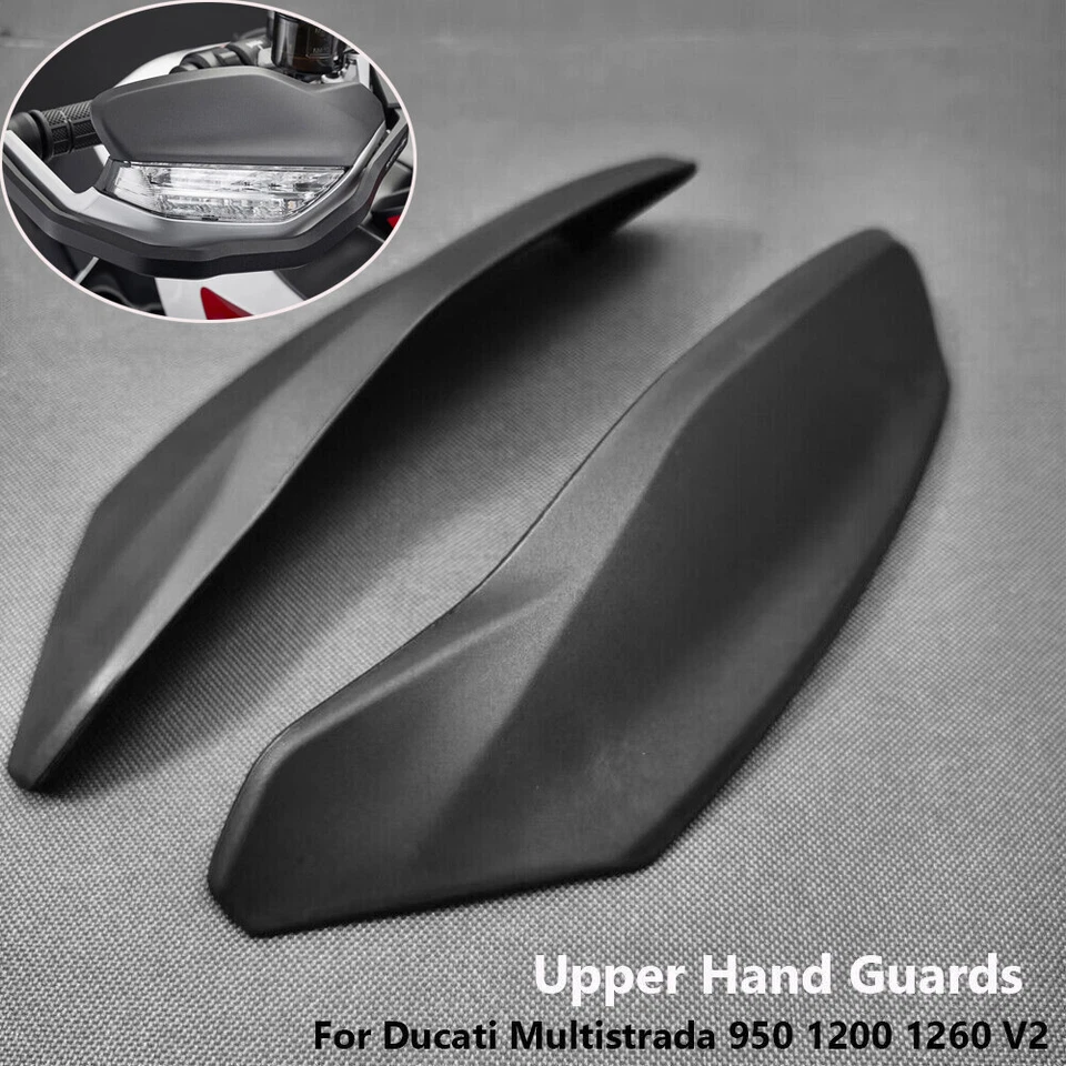 Protectores de manos superiores para protección de parabrisas para Ducati Multistrada 950 1200 1260 V2 Foto 3 de 4