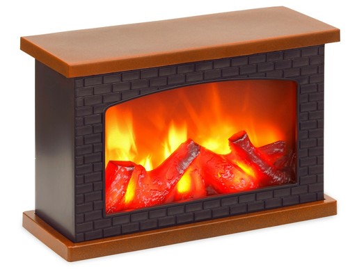 BRUBAKER LED-Flame-Effect Electro Fire Place Freestanding Decor Black - 5 Types - Picture 9 of 25