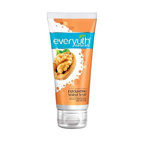 Everyuth Naturals Exfoliating Walnut Face Scrub For Healthy Smooth Skin - 100g - Picture 8 of 9