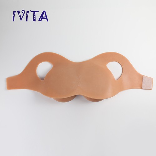 IVITA 7XL G Cup Realistic Big Boobs Silicone Breast Forms Transgender Fake Boobs - Picture 7 of 11