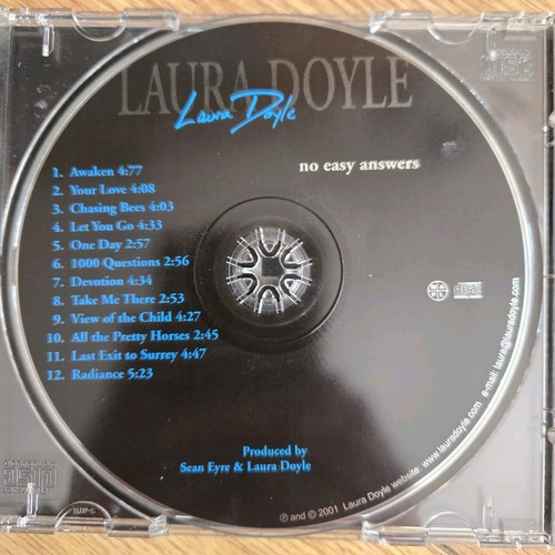 VERY RARE SIGNED: Laura Doyle : No Easy Answers (CD SELF-RELEASED 2001) POP - Picture 6 of 11