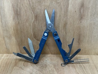 LEATHERMAN MICRA Navy Blue Multi-Tool Knife - Scissors - NEW!!!