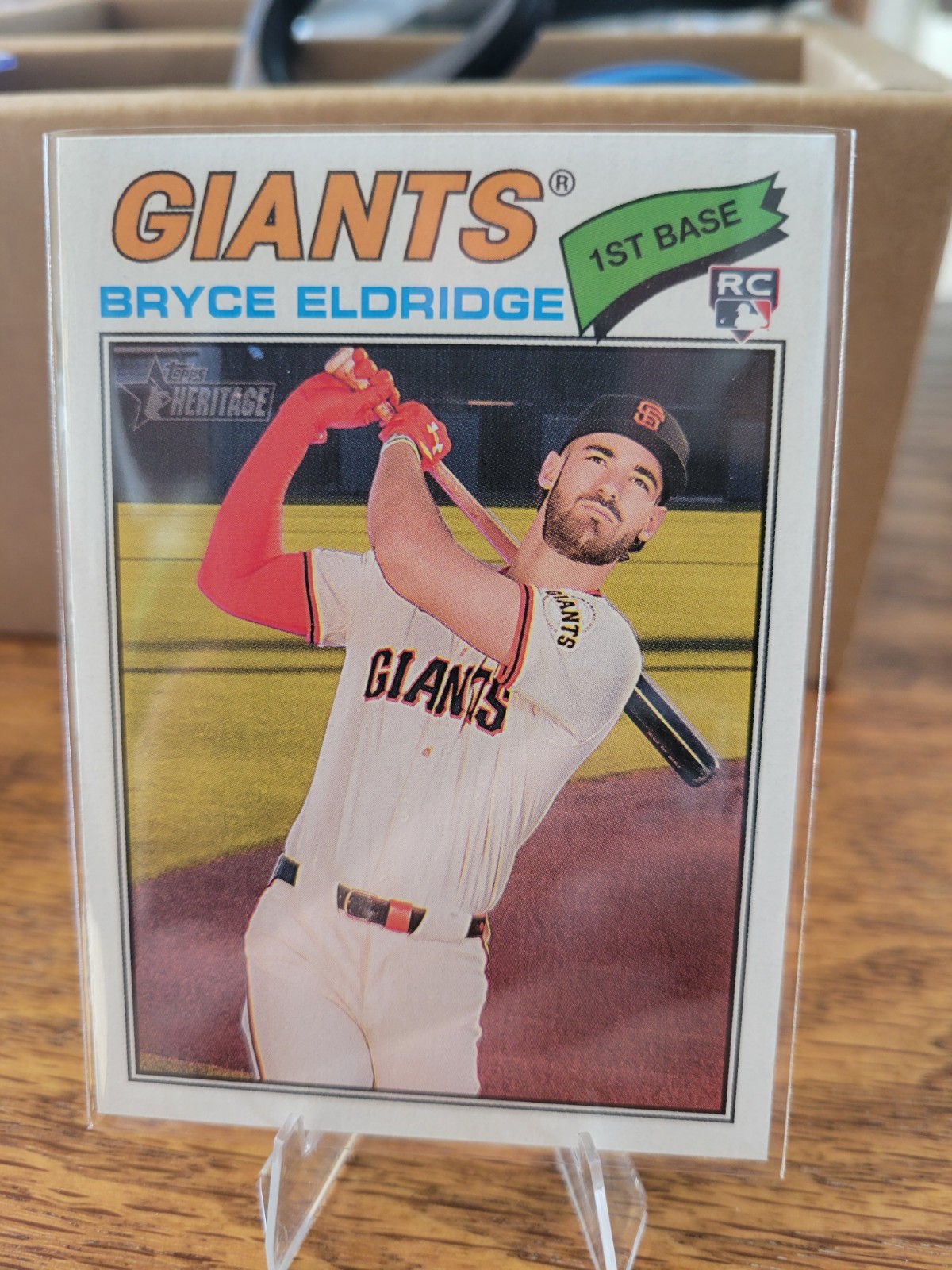 2026 Topps Heritage #310 Bryce Eldridge RC