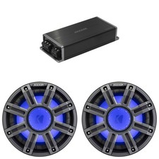 Kicker Marine KPX500.1 Powersports Amp  2 10" 4 Ohm Premium Marine Free-Ai...