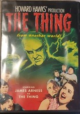 The Thing From Another World 1951 DVD Stars James Arness Very Good Condition