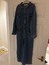 Zara Girls Aged 9 Years Denim Jumpsuit
