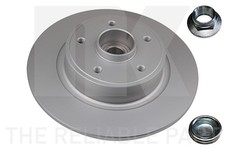 2x NK Bremsscheibe 313990 für JM0 MEGANE RENAULT LM0 SCÉNIC BM0 2 KM0 Coupé EM0