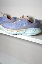 HOKA ONE ONE ELEVON 2 MENTAL HEALTH PURPLE IMPRESSION / BLUE GLASS Size 14 RARE