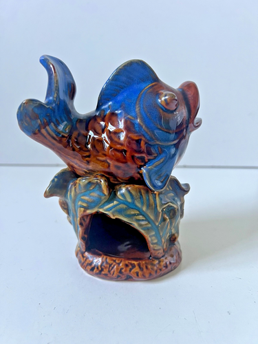 Ceramic Fish Tea Light Candle Holder - Picture 3 of 10