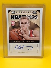 2013-14 Panini NBA Hoops Autographs #177 Erik Murphy RC - Chicago Bulls
