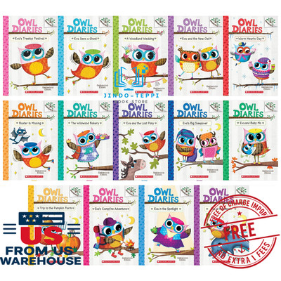 Owl Diaries Books 1-10 Box Set Paperback Collection Scholastic Ages 5-7 NEW