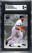 Dante Bichette 1999 Fleer Ultra Platinum Medallion /99 SGC 5 Rockies