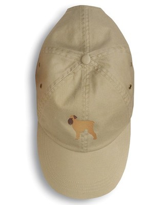 Brussels Griffon Khaki Embroidered Baseball Cap Hat BB3440BU-156