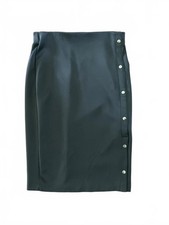 Black Knee Length Pencil Skirt M