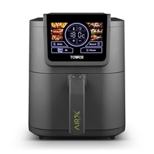 Image of Tower AIRX 8L Digital Single Basket Air Fryer, 1500W, Grey T17158